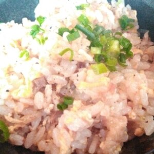 簡単お茶漬けチャーハン